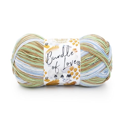 Hilo multicolor Lion Brand para tejer sin nudos y tejer ganchillo fácilmente 2