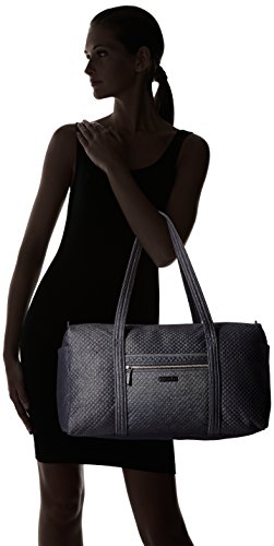 Vera Bradley Women's Denim Large Travel Duffle Bag, Denim Navy