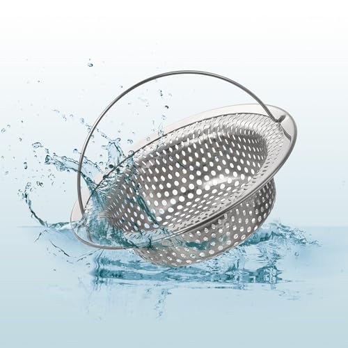 Colador para fregadero de cocina acero inoxidable 2 unidades miniatura 4