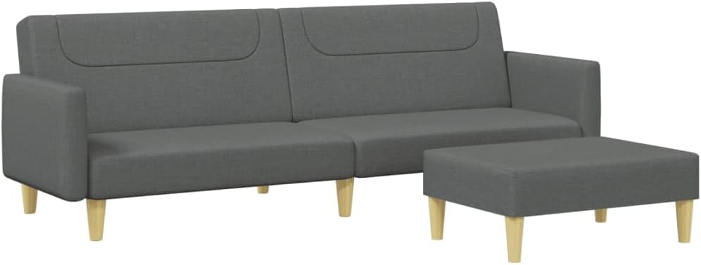 Sofa Bed Dark Grey Living Room Furniture