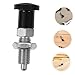Veemoon Spring Plunger Indexing Pin Stainless Steel Self-Locking Reset Mechanism for Industrial Applications Versatile Spring Indexing Element Fine Thread Productivity