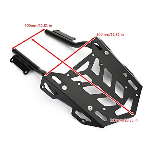 Support rangement boîte queue moto pour partir en week-end avec votre CB650R - 3