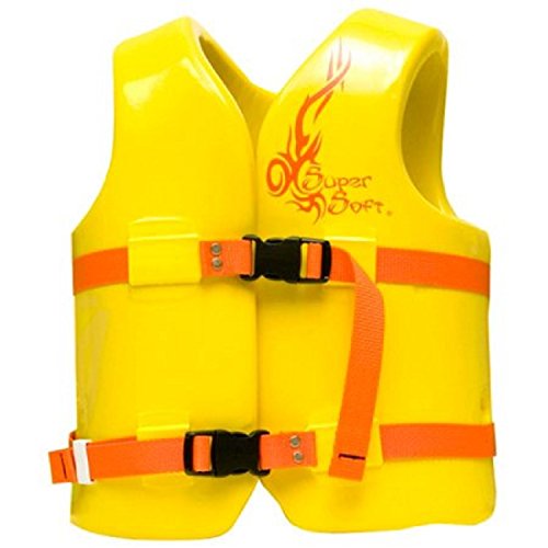 TRC Recreation Kids Super Soft USCG Vest, M - Yellow, New