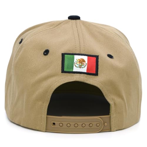 Gorra Snapback México HL con bordado bandera 3D M Khaki miniatura 3