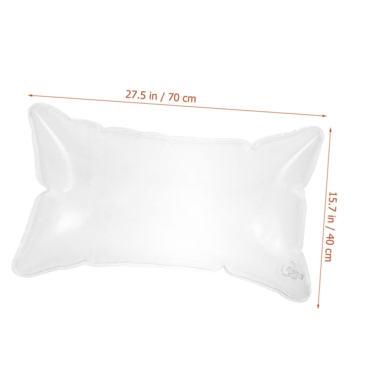 MERRYHAPY Ergonomic Inflatable Pillow Insert Camping Equipment Pillow for Car Travel