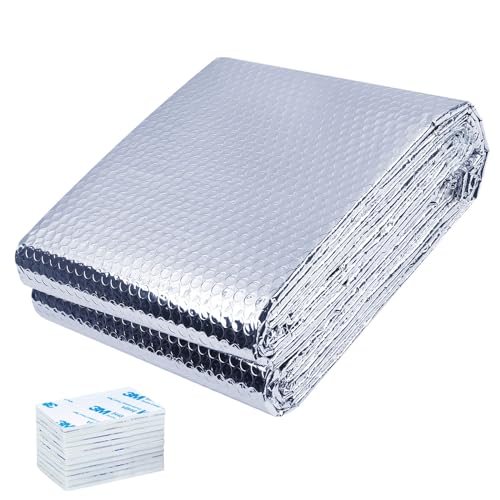 Lámina reflectante para radiadores, 5 m x 0,6 m x 3 mm, lámina reflectante aislante para radiadores, aislamiento detrás de radiadores, lámina de ahorro de energía para apoyar las facturas de invierno