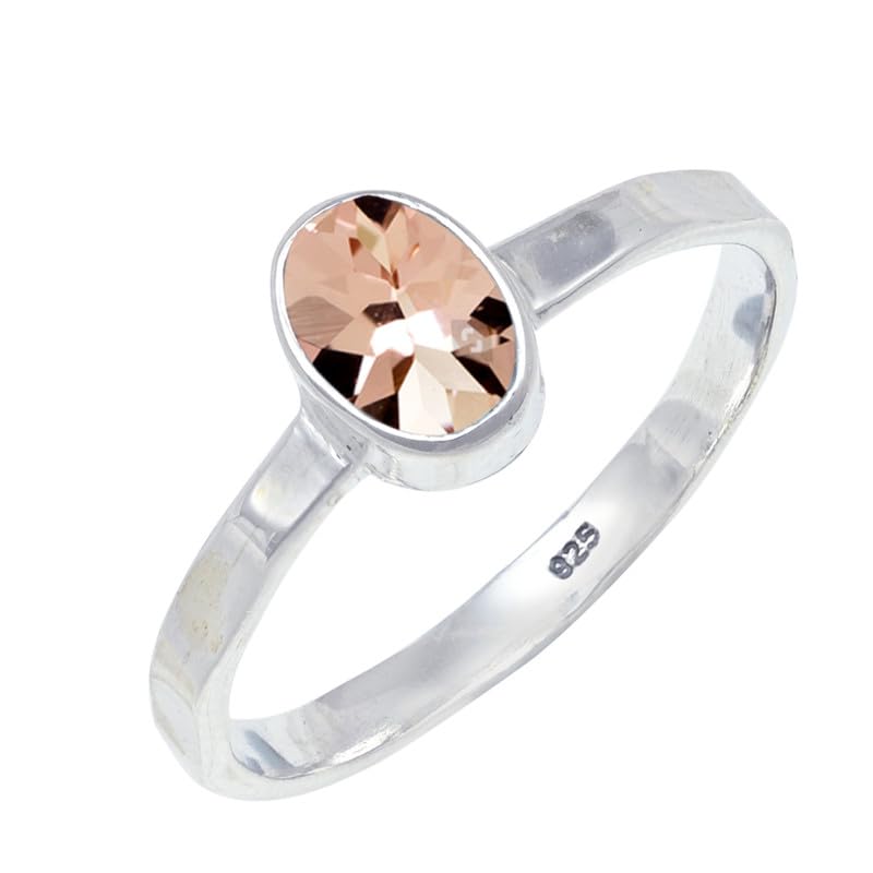 Gemme per uomo e donna, tutte le misure, argento Sterling 925, elegante, fatto a mano, articolo da regalo, gioielli TSR108AA