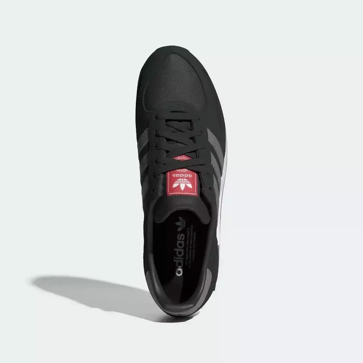 adidas Originals Black LA Trainer IG1750 - Zapatillas deportivas para hombre, clásicas, cómodas, retro, para gimnasio, correr
