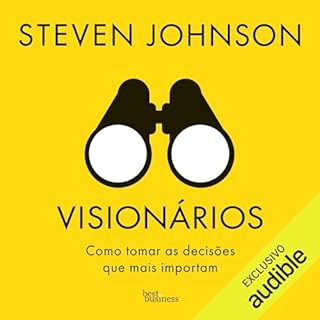 Visionários Audiolivro Por Steven Johnson capa