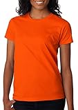 Gildan Men's G2000 Ultra Cotton Adult T-shirt, Orange, X-Large