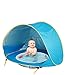 SklepeeTenda da Spiaggia per Baby Pop-up, Tenda Portatile con Piscina, Tenda Impermeabile Impermeabile Giocattolo per Bambini, ombrellone Pieghevole Automatico ombrellone ombrellone
