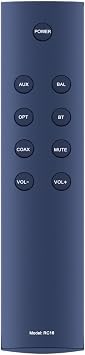 New RC16 Remote Control For HiVi-Swans D300 Bookshelf Speakers