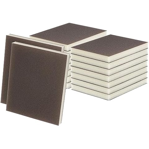 Sourcing Map 16pcs Superfine Sanding Sponge Blocks Cover