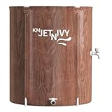 KMJETNIVY Rain Barrel Anti-Collapse Collapsible Rainwater Collection System,Portable Water Storage Tank,Garden Water Catcher