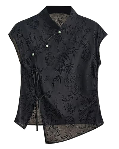 トップス teloplan Tomi China Blouse / Black TELOPLAN Tomi China Blouse