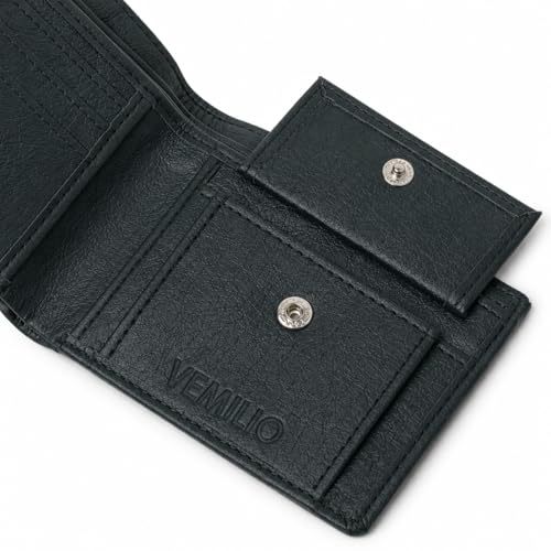 Image of VEMILIO Wallet & Reversible Belt Combo Gift Set for Men | Wallet Belt Combo for Men