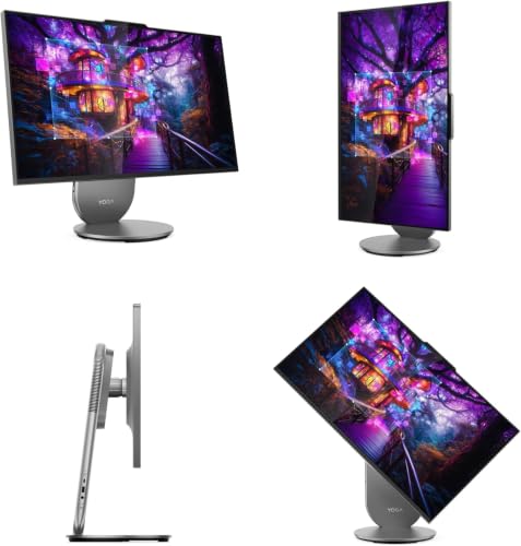 Image of Lenovo Yoga AIO Desktop 27 inch IPS QHD Display W /Lift, Rotate, & Swivel