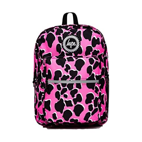 Hype Mochilas escolares casuales Animal rosa y negro Cover