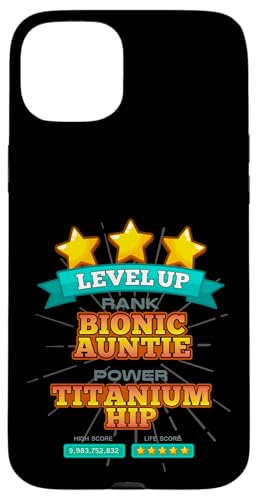 Level Up Bionic Auntie �q�b�v��p �񕜃M�t�g �X�}�z�P�[�X iPhone 15 Plus �p