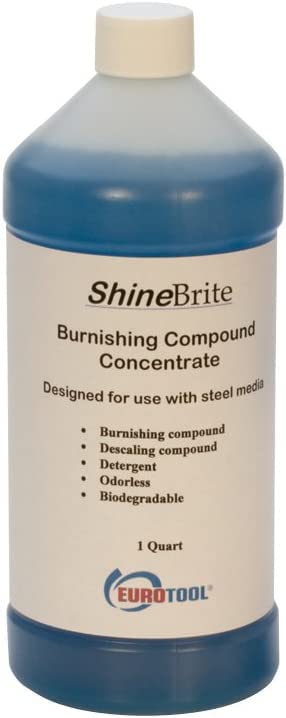 Shinebrite Burnishing Compound, Quart