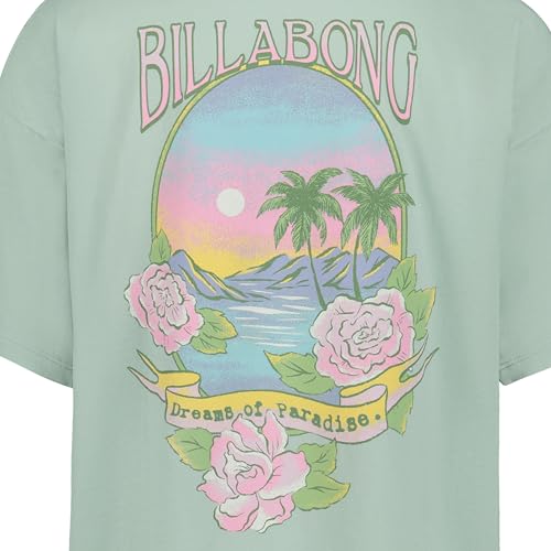 Image of Billabong Girls' Premium Short Sleeve Oversized Fit Graphic T-Shirt