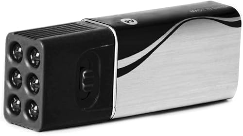 Miniatura 4 de Lixada Linterna LED de mano de 9 voltios mini linterna de camping súper brillante Pokect linterna de luz para acampar al aire libre, senderismo,