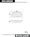 Centric 300.08350 Rear Brake Pad
