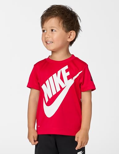 Image of Nike Boys' Dri-FIT Sportswear T-Shirt and Mesh Shorts 2-Piece Outfit Set