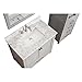 Avanity Modero 36 in. Vanity Combo in Chilled Gray finish