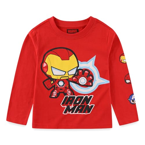Marvel Avengers Boys 3 Pack Long Sleeve Shirt for Toddler and Big Kids2
