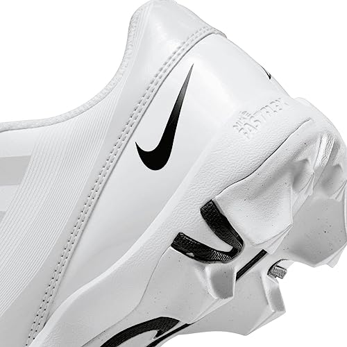 Nike Vapor Edge Shark Men's Football Cleat (Us Footwear Size System, Adult, Men, Numeric, Medium, Numeric 10), White/Black-Lt Smoke Grey #TOP6