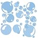 RoomMates Bubbles Peel and Stick Wall Decals