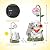 Afirst Solar Garden Statues, Dog Statues Outdoor Resin Figurine with Solar Lights Statue Decorations for Lawn, Patio, Balcony, Yard Ornament Mother's Day Gifts, Dalmatian and Cat, Dog&Cat