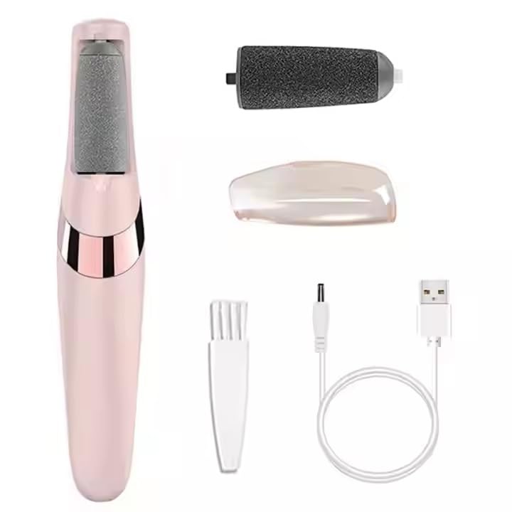 Feelon Rechargeable Foot Callus Removal and Dead Skin Removal Pedi Roller Care, Pedi Feet Care for Removes Dry Hard & Dead Skin Ideal Gift
