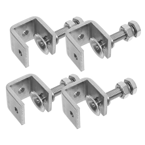 Alipis 0-16mm -clamp Set 4 Pcs Metal Clamp Spring Loaded for Woodworking Small Heavy Duty