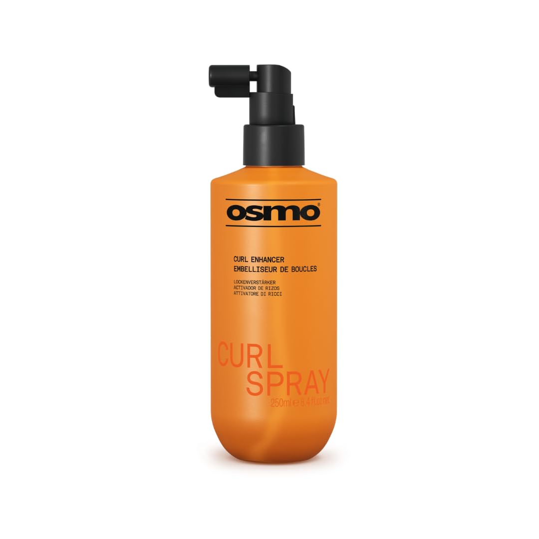 OSMO Curl Spray | Leave-in Curl Enchancer & Volumiser | Frizz Control | Vegan. 250ml