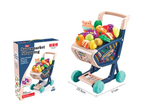 BP JUGUETES Compra, carrinho de frutas e legumes (K-215)