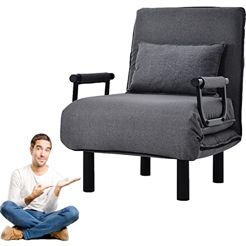 JINTAOMA Sofá Cama extraíble, sillón de Suelo con función para Dormir, sillón Cama 3 en 1 con...