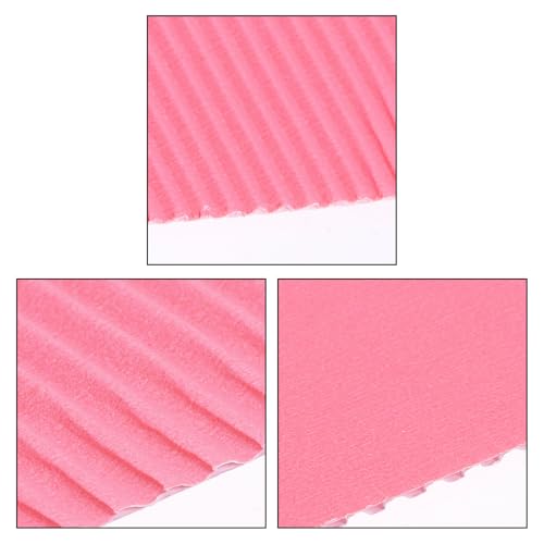 Image of uxcell 10pcs Corrugated Cardboard Paper Sheets,Peach Color,14 inch x 10inch,for Craft and DIY Projects