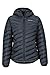 Marmot Wm's Highlander Hoody Chaqueta De Plumas Aislante Ligera, 700 Pulgadas Cúbicas, Chaqueta Para Exteriores, Anorak Resistente Al Agua, Resistente Al Viento, Mujer, Black, L