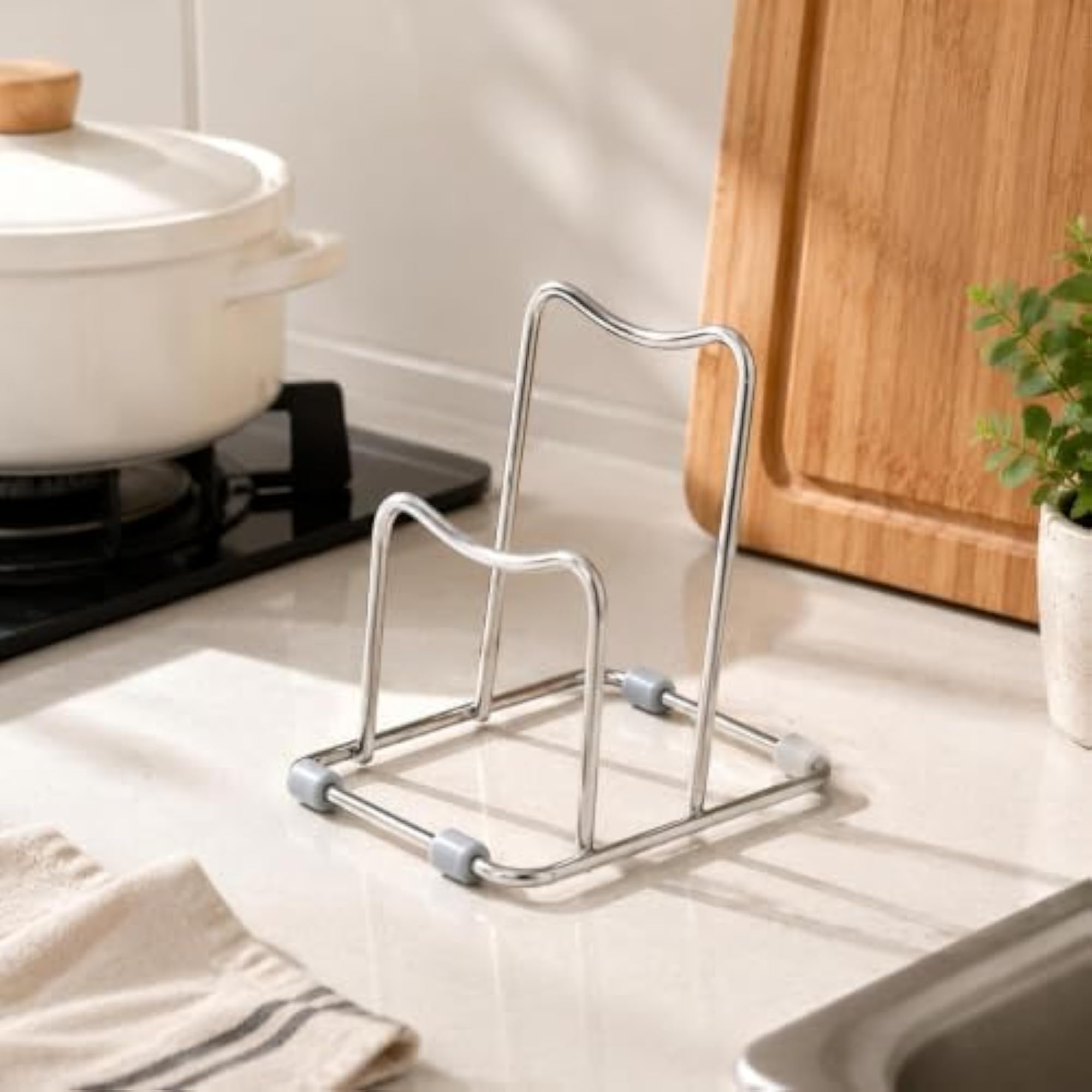 Pot Lid and Cutting Board Rack