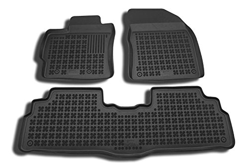 Preisvergleich Produktbild Rezaw 201412 Gummi-Fußmatten 3-teiliges Set