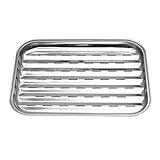 Bandeja rectangular for parrilla de exterior, reutilizable, for verduras, barbacoa