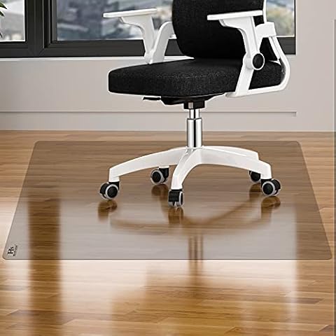 Alfombra de oficina para silla de oficina, resistente, transparente para suelo de madera Cover