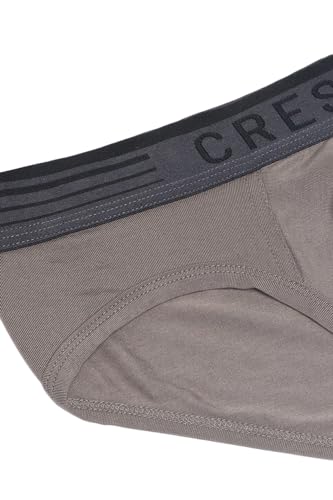 Image of Cresmo Men's|Anti-Microbial Luxury Micro Modal Underwear Breathable Ultra Soft Comfort Lightweight Brief|Pack of 2 |