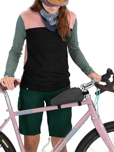 Osprey Escapist On-Bike Top Tube Bag, Black OS | bike backpack, cycling gear, mountain biking, commuter ride, Black color, OS size - image 7