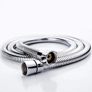 MLD Tube for Faucet/Jet Spray/Hand Shower Replacement Shower Tube Stainless Steel Flexible Handshower Hose Replacement Shower Tube (1.5Meter)