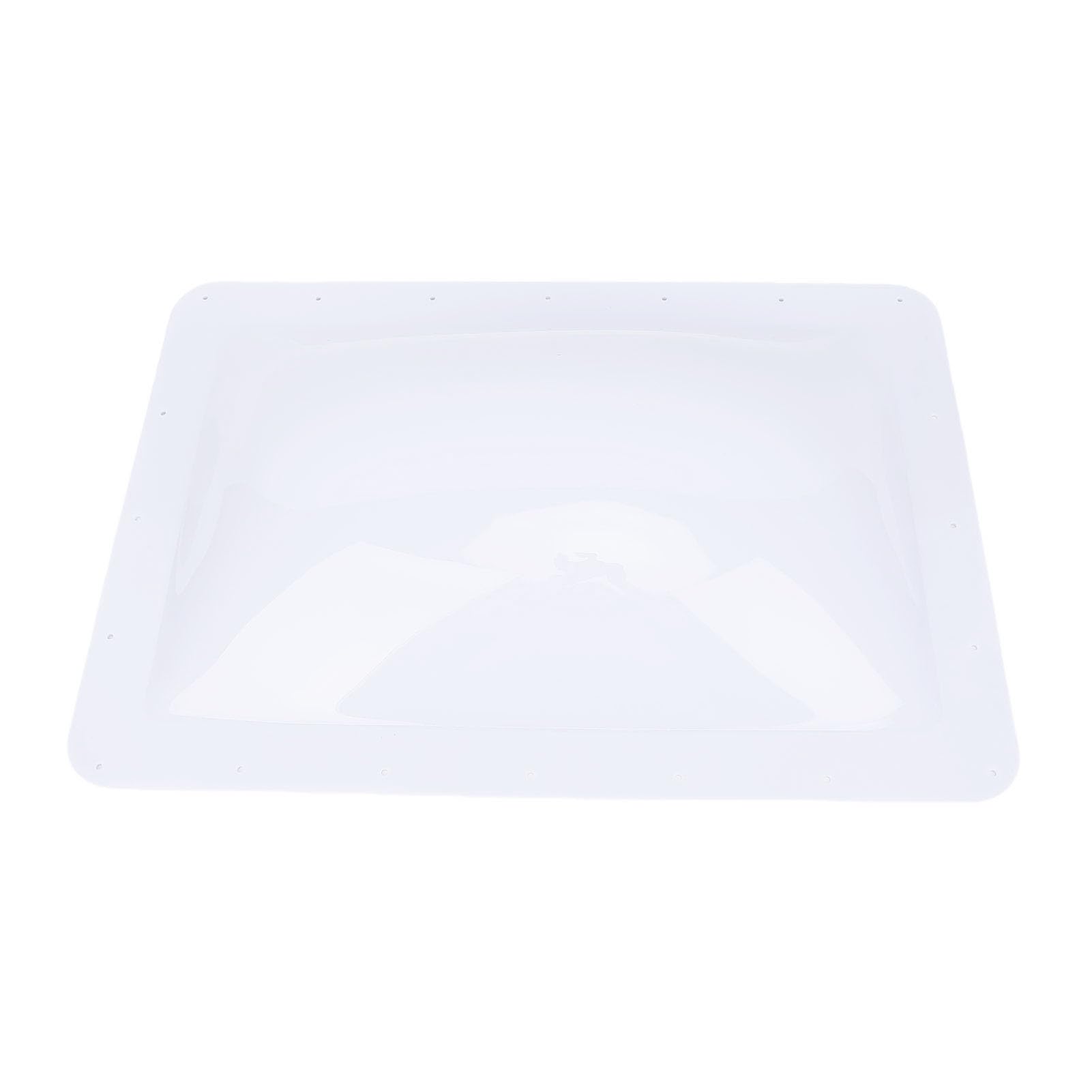 Cúpula Exterior para Claraboya de Autocaravana, Cubierta de Repuesto de Policarbonato Impermeable y Sellante de 18x26 Pulgadas con Alta Resistencia a Prueba de Luz Solar, para