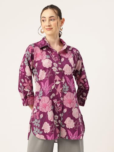 Image of feranoid Versatile Collared Shirt for Women - Elegant & Casual (S-3XL)