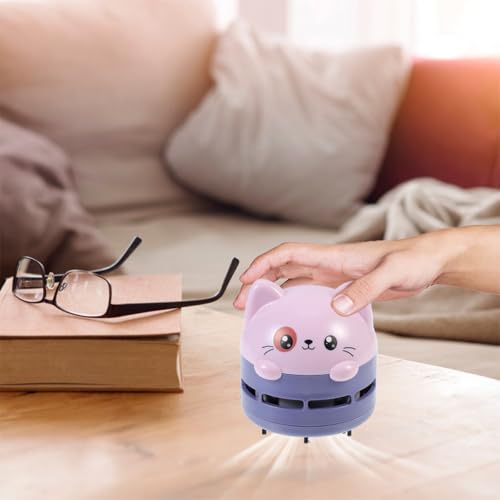 Aspiradora de escritorio compacta y ligera para limpiar encimera y polvo VANZACK 4
